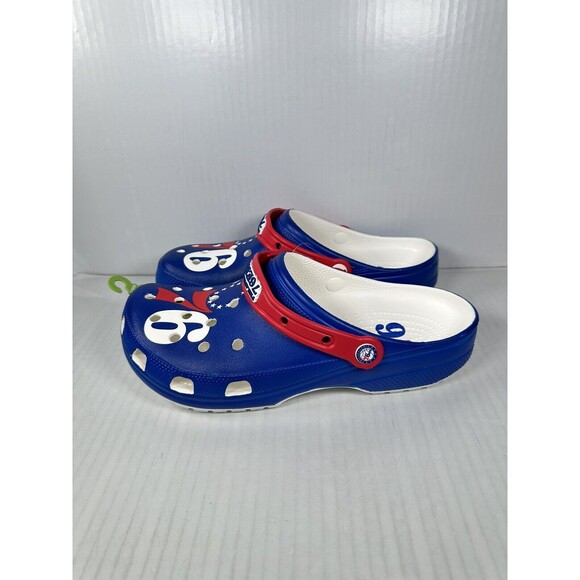 Crocs NBA Philadelphia 76ers Classic Clogs Mens Size 12 208901-100 BRAND NEW - Picture 3 of 7